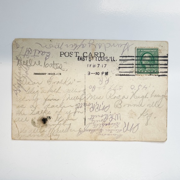 Steamer Alton East St. Louis 1910 Postcard St. Louis Missouri IL - Picture 3 of 3